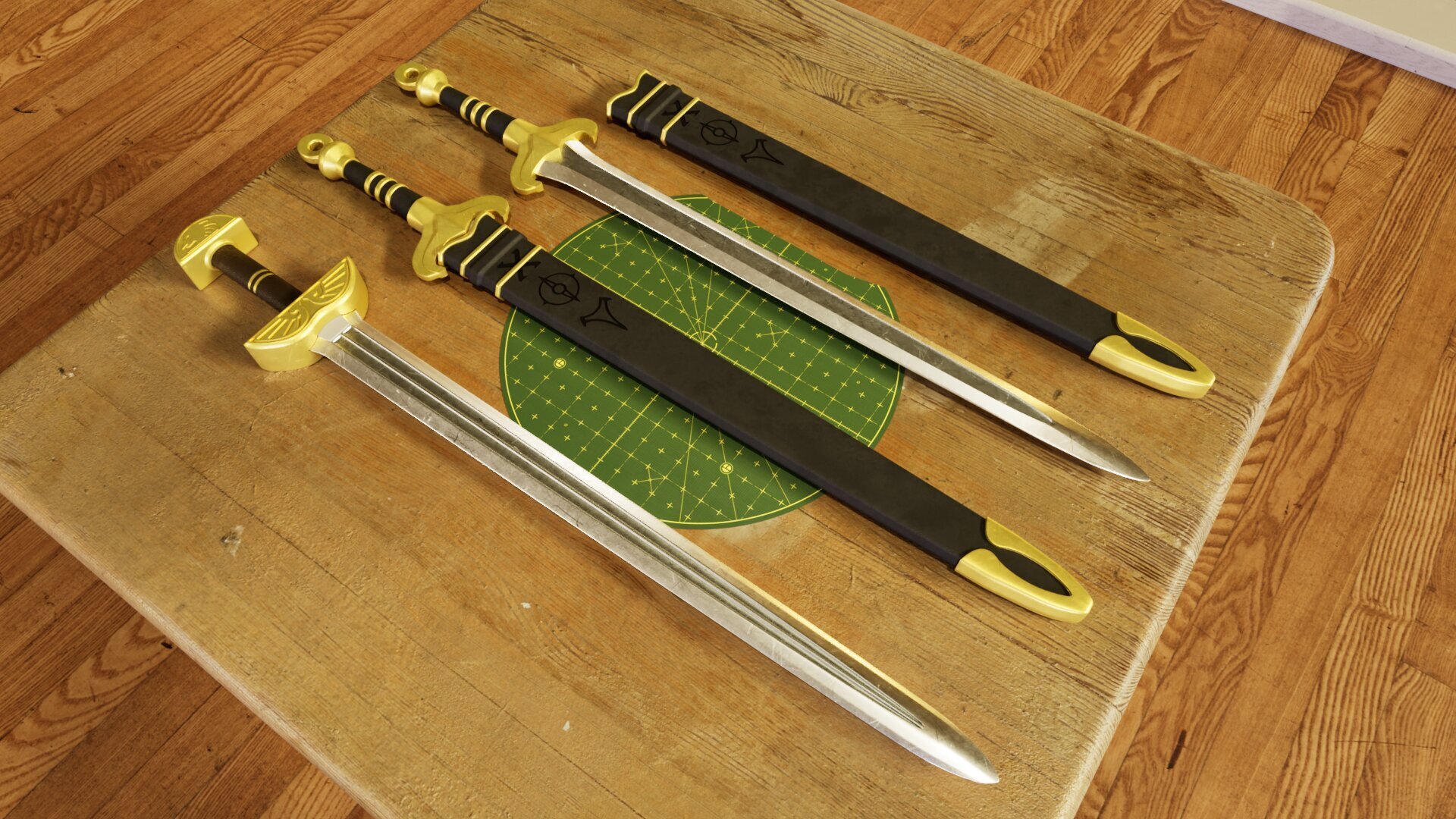 Lord of the Rings War of the Rohirrim Héra swords