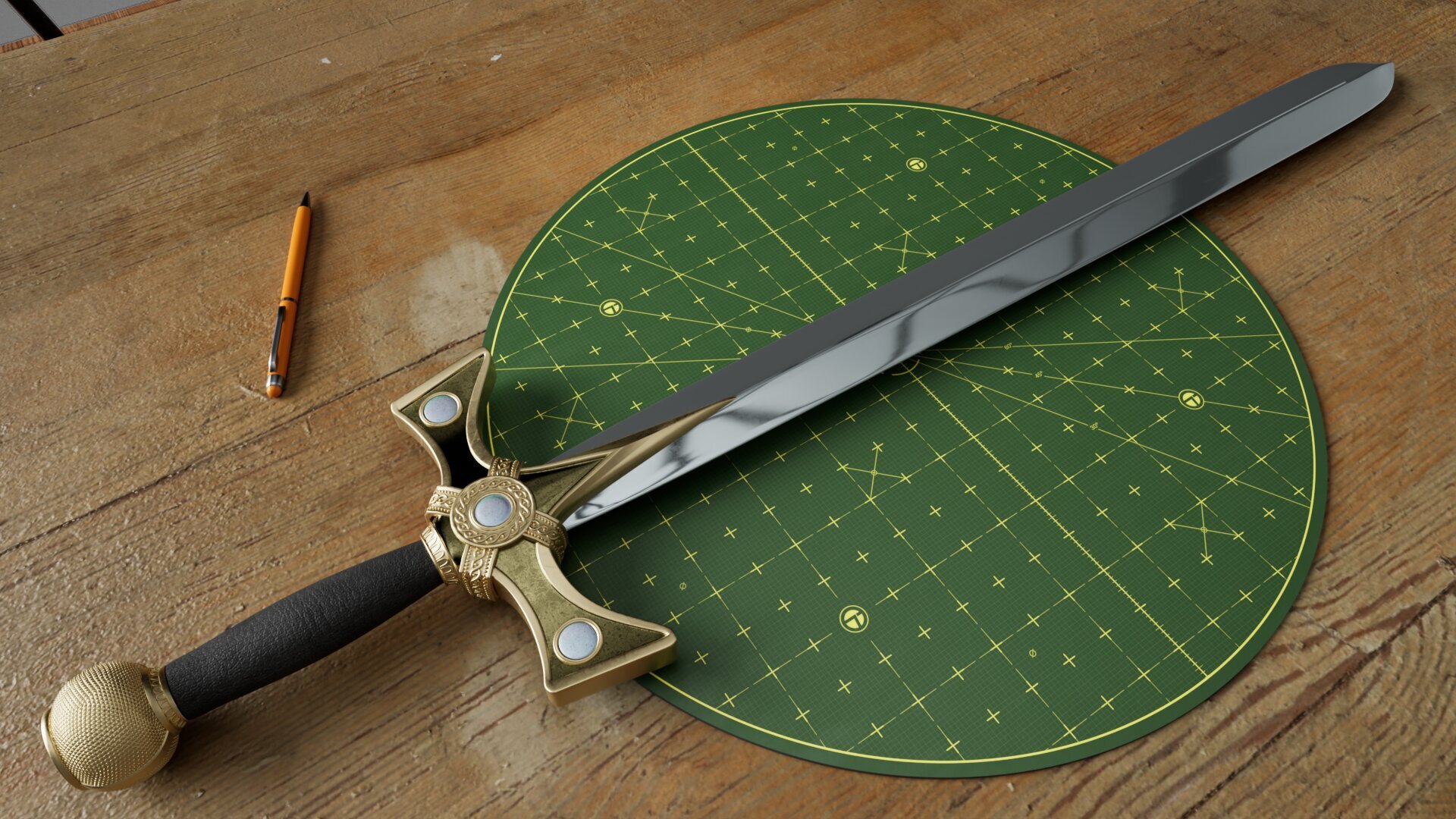 Xena Sword and Dark Chakram