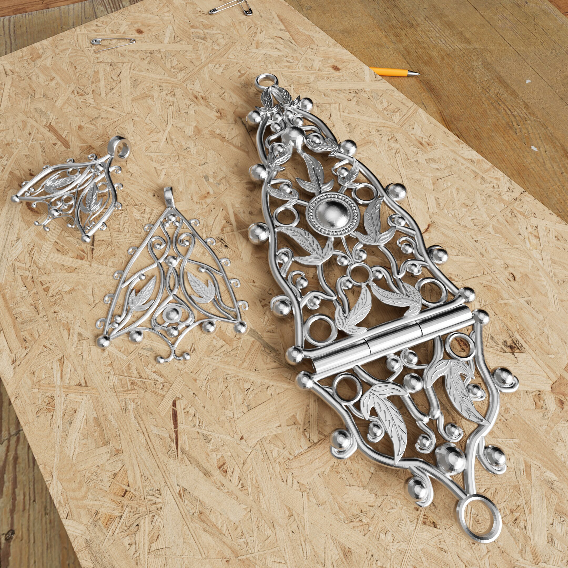 Rings of power Galadriel Detailing