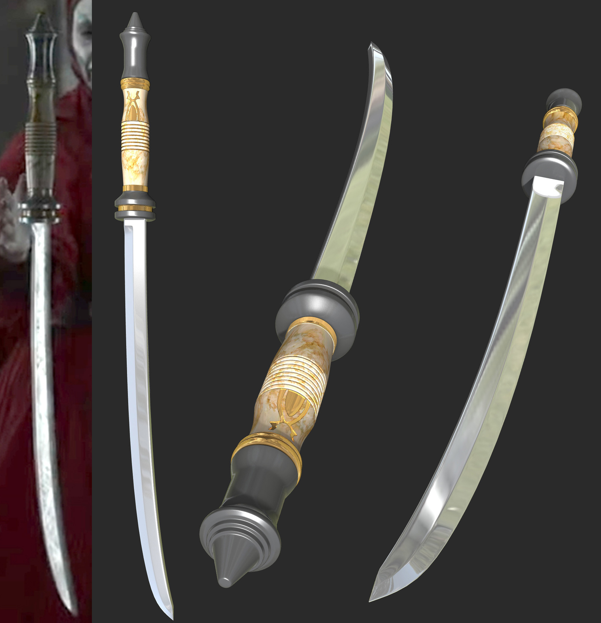 The Blade Of Talzin Morgan's Sword