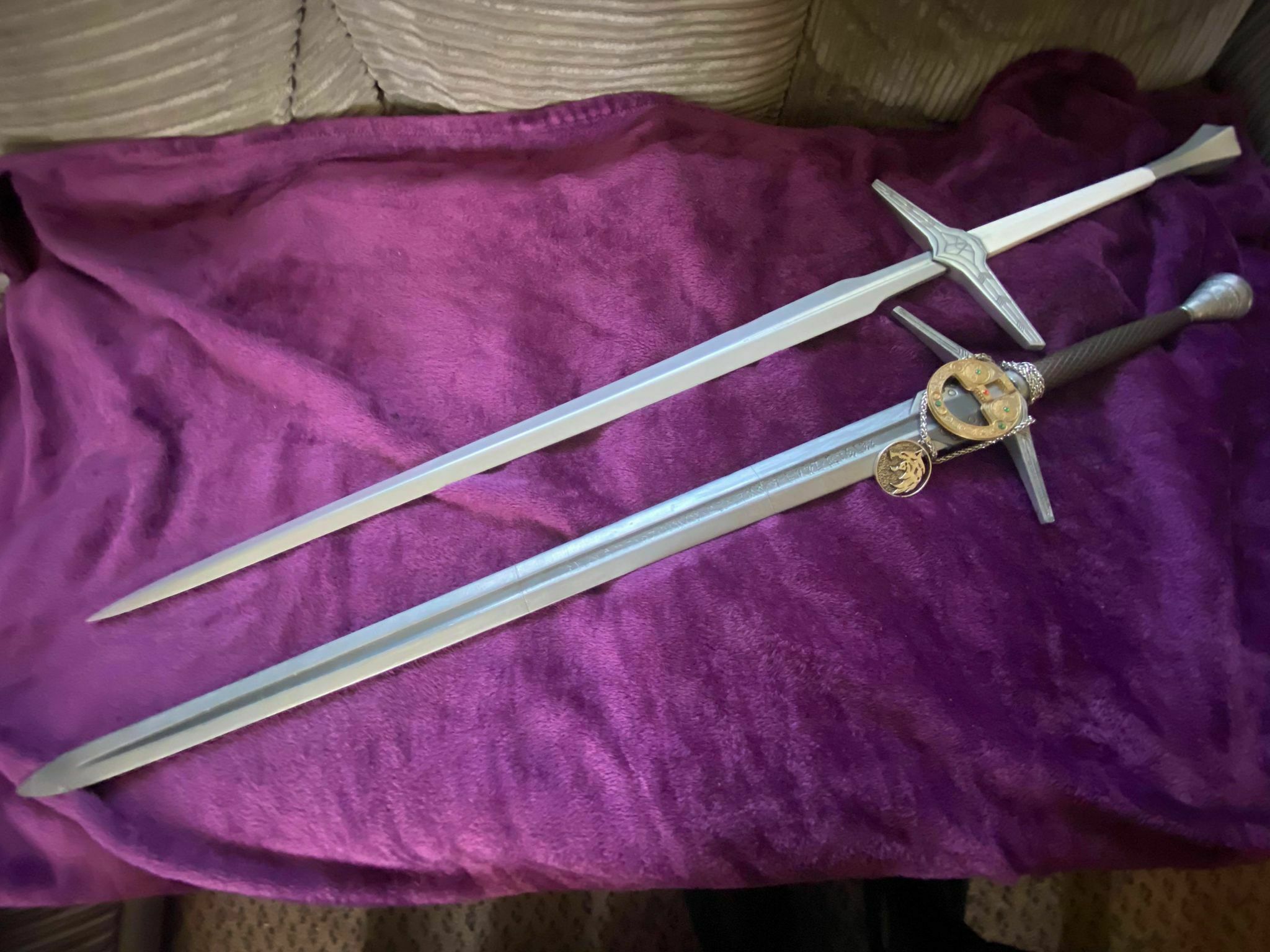 The Witcher Sword Geralt of Rivia Netflix 3d Print Cosplay Prop