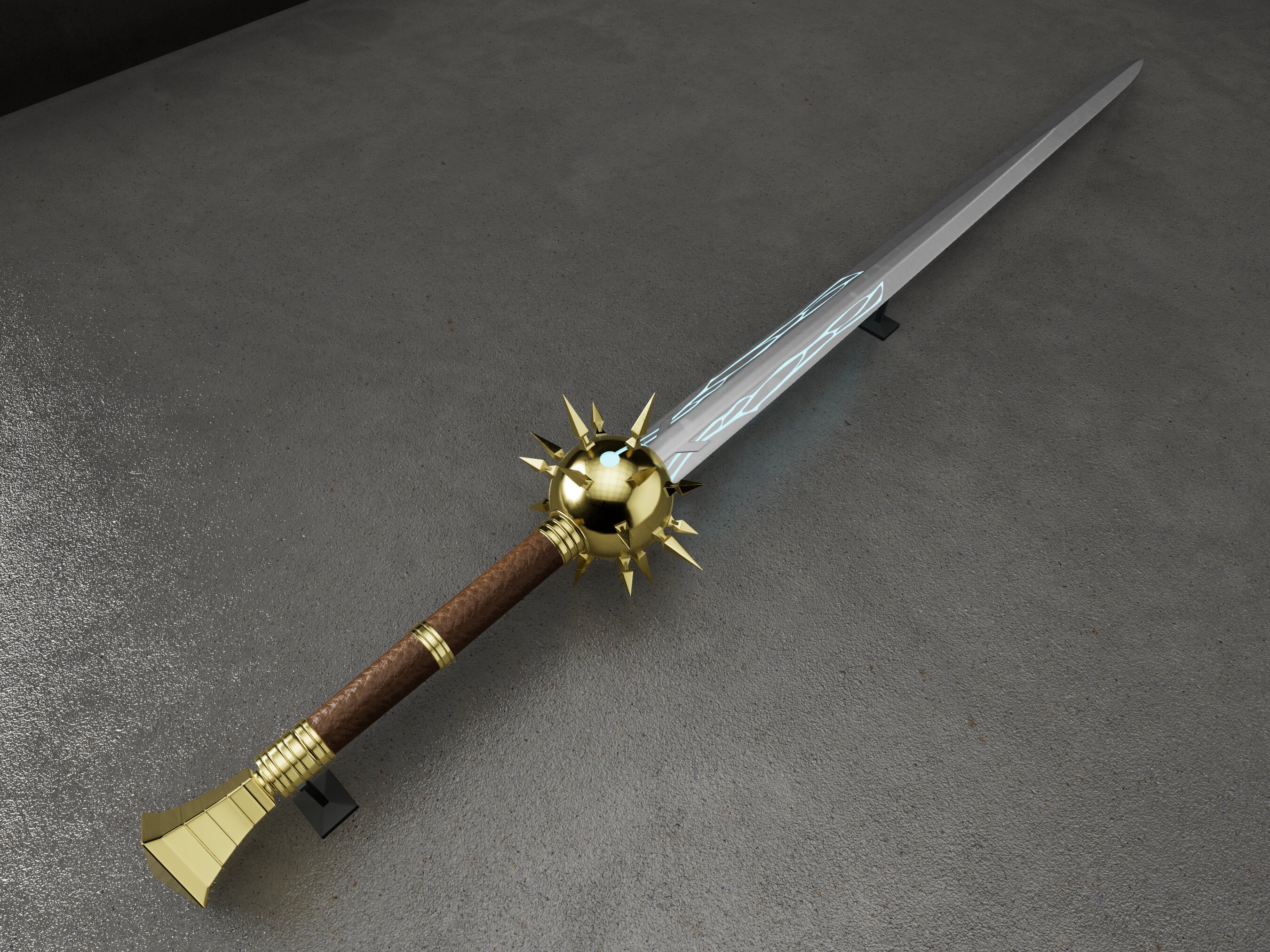 Baldur's Gate 3 Sword of Chaos 3D PRINT FILES