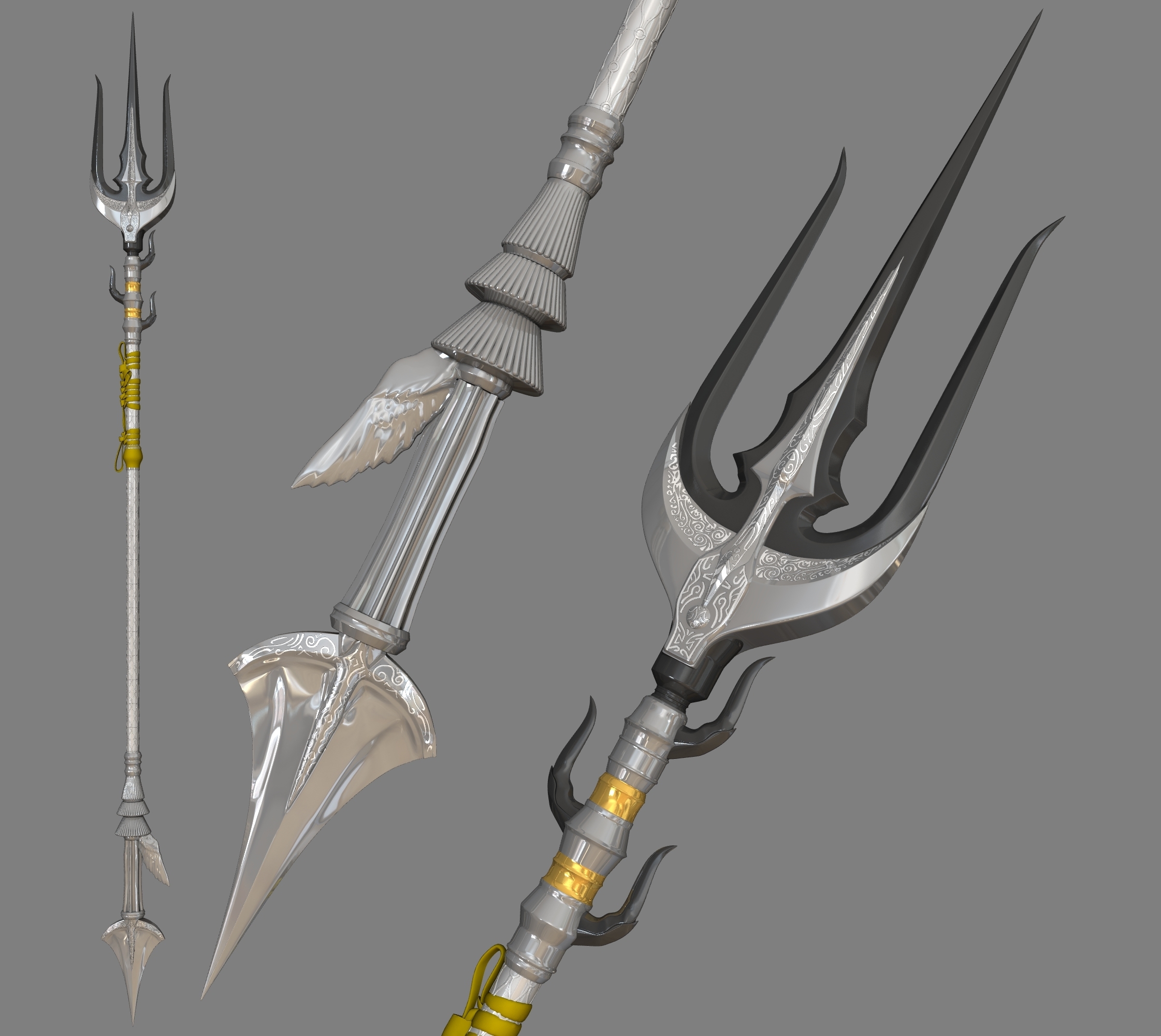 FF15 Trident of the Oracle Luna Freya Nox Fleuret