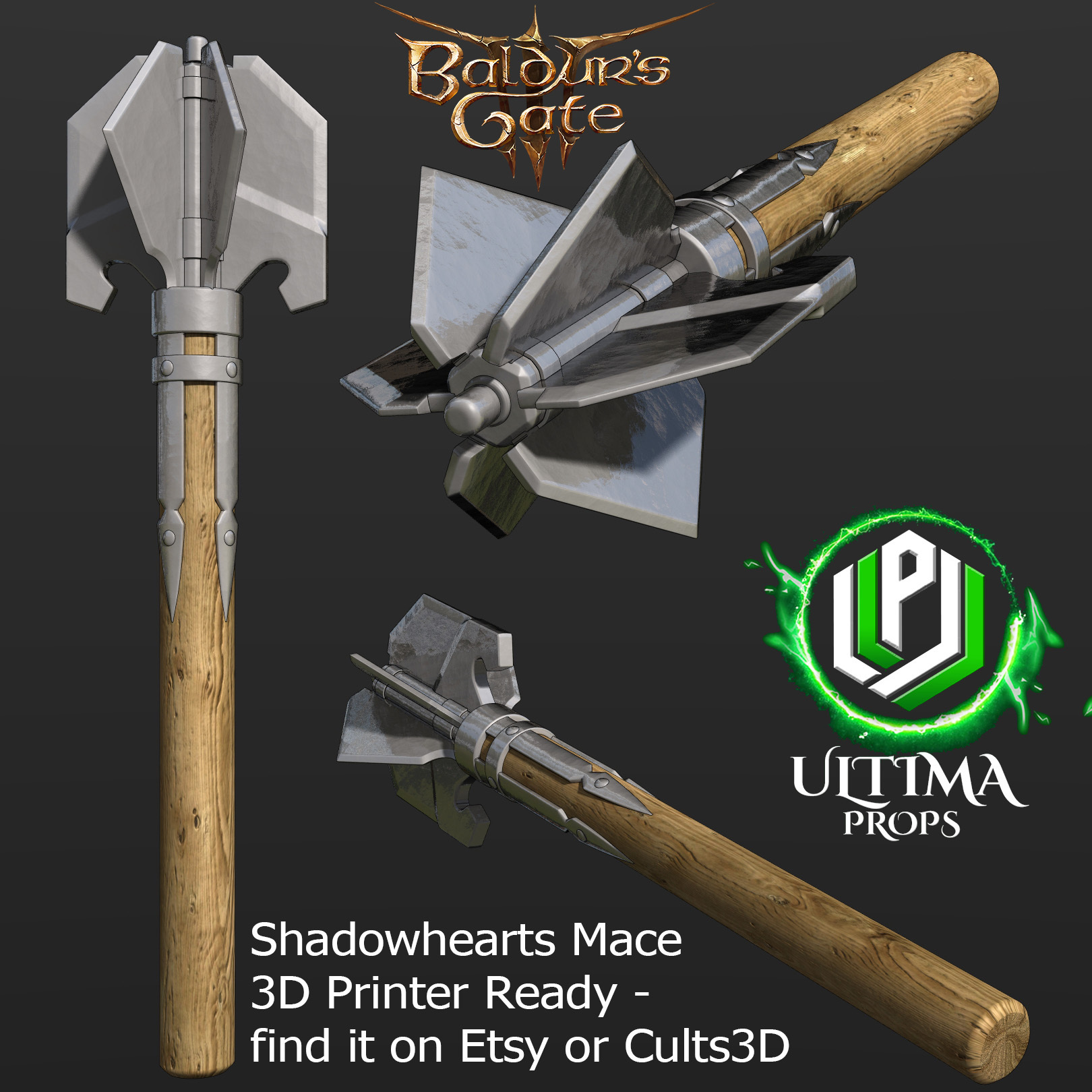 Baldur's Gate 3 Shadowheart Mace
