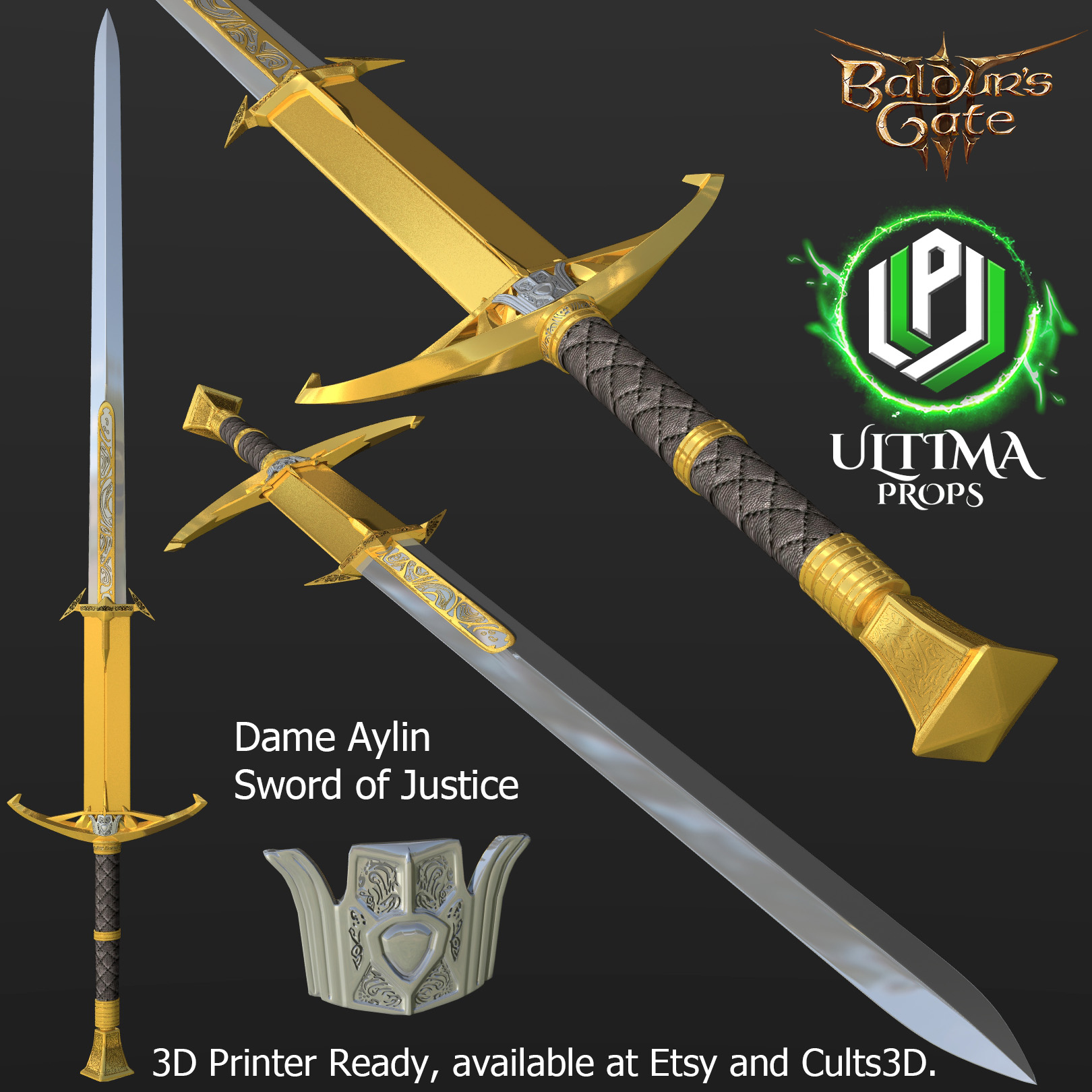 Baldur's Gate 3 Sword of Justice