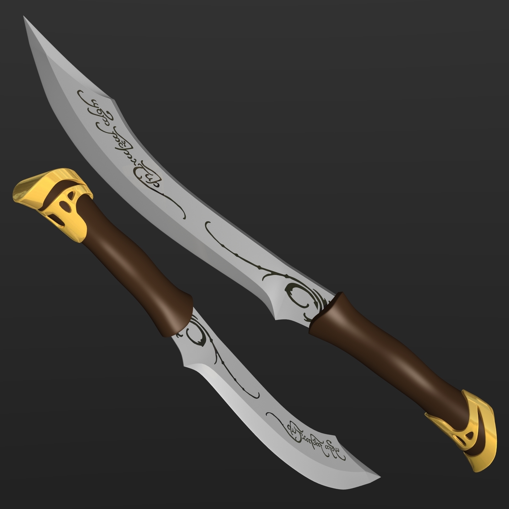 LOTR Aragorn elven knife